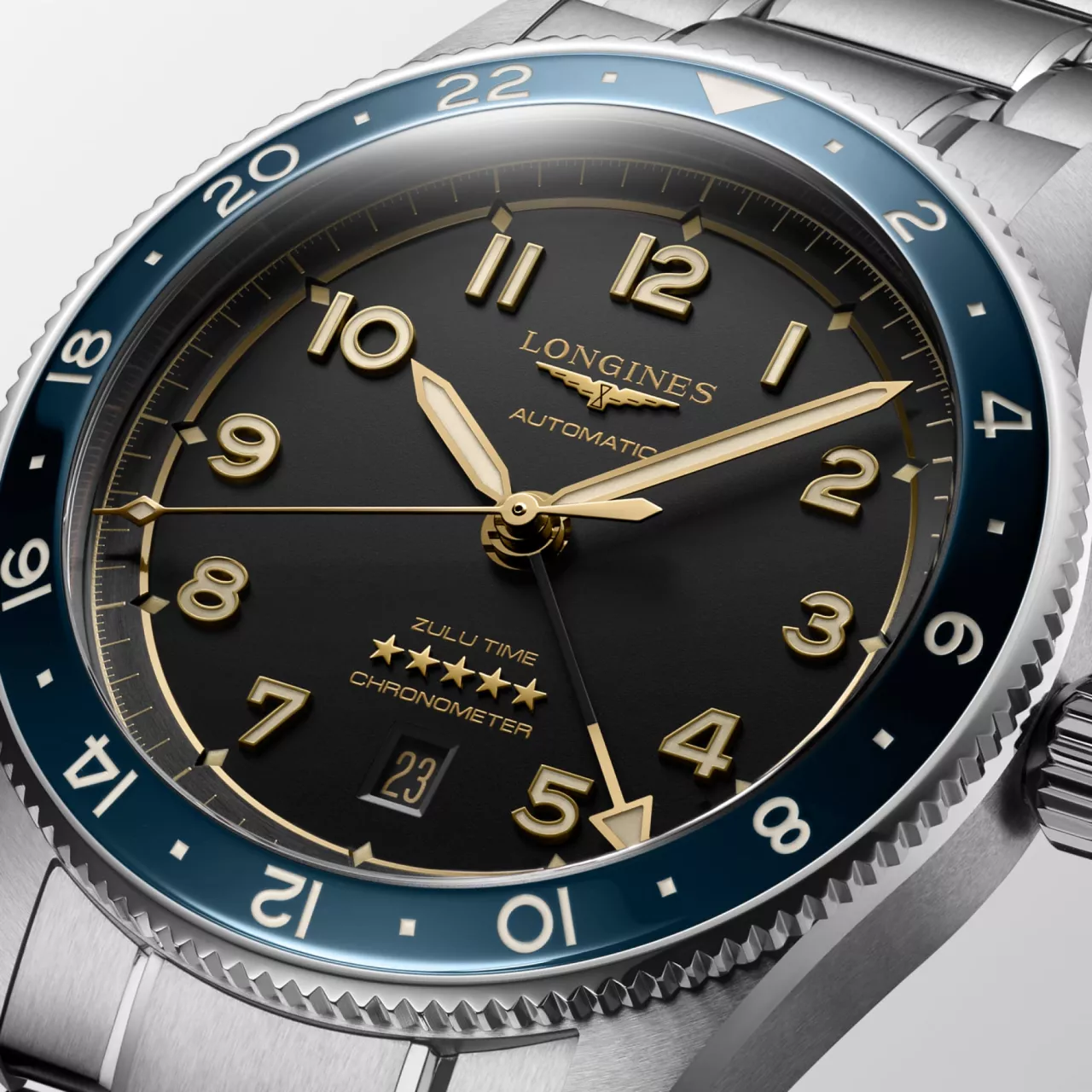 Longines Spirit Zulu Time L3.812.4.60.6 detay görseli 4