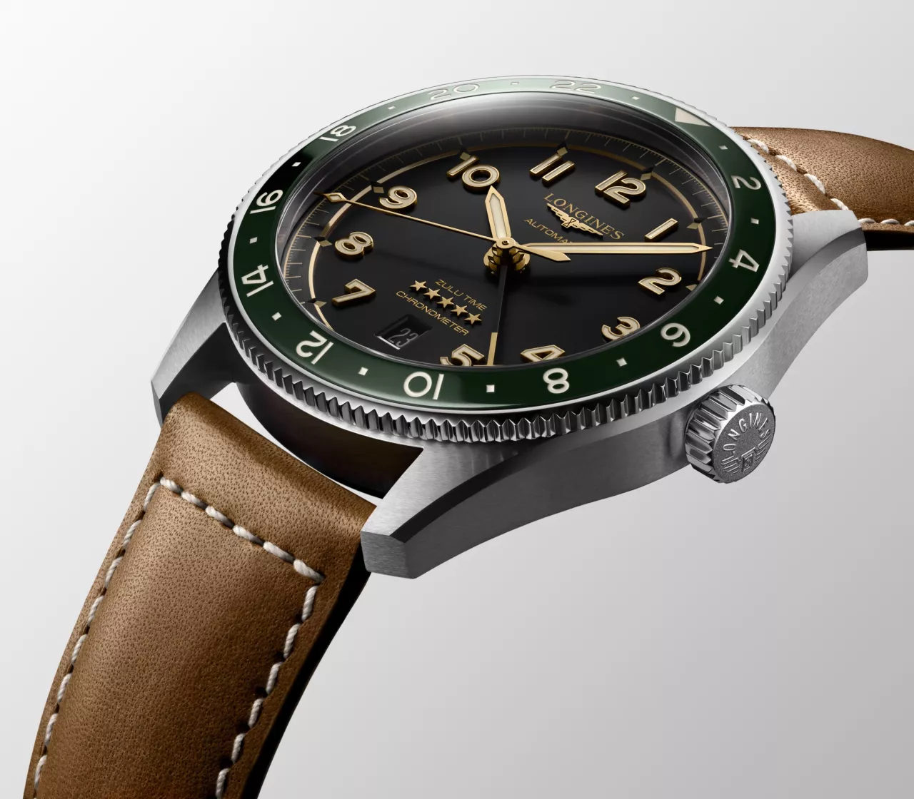 Longines Spirit Zulu Time L3.812.4.63.2 detay görseli 1