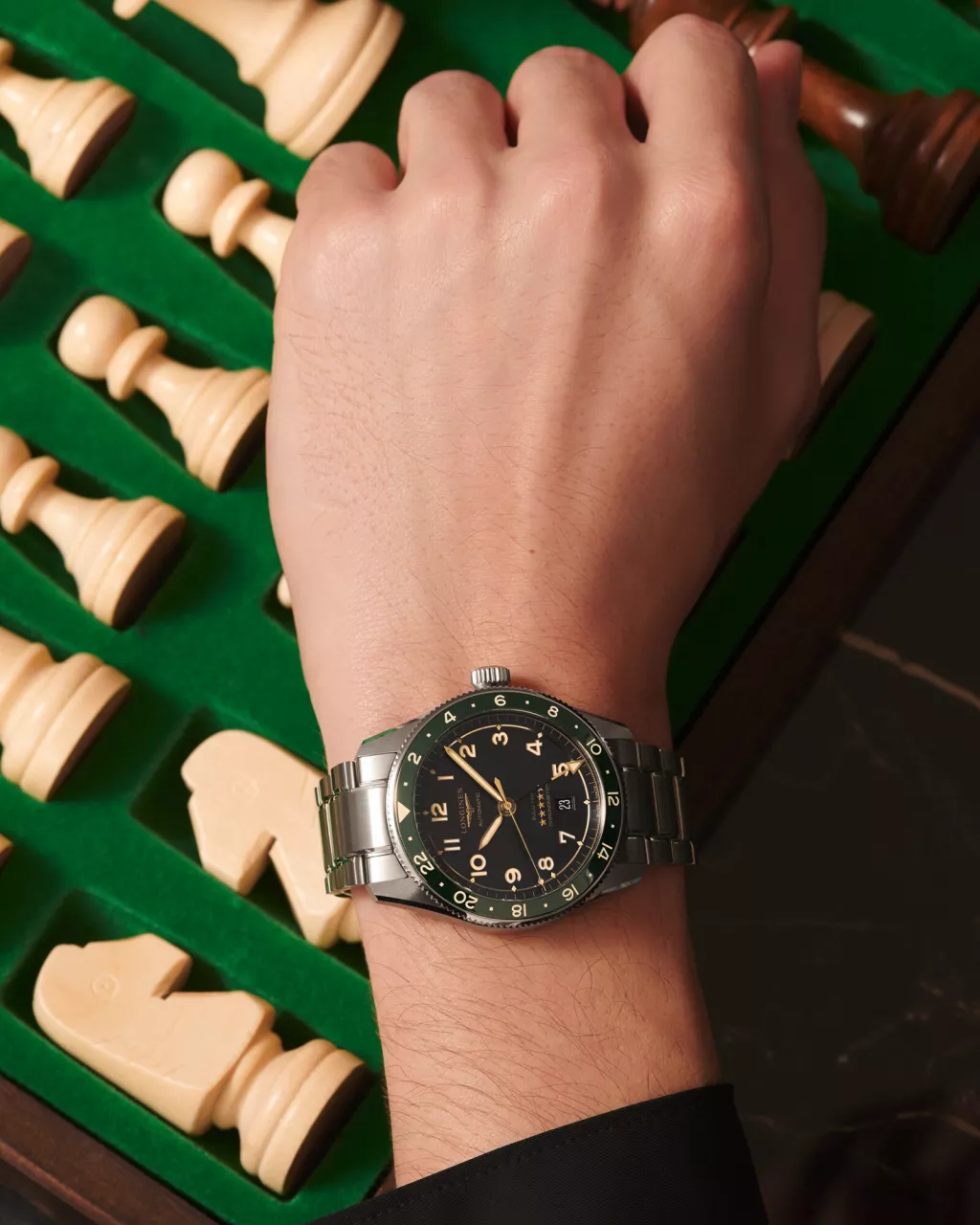 Longines Spirit Zulu Time L3.812.4.63.6 detay görseli 2