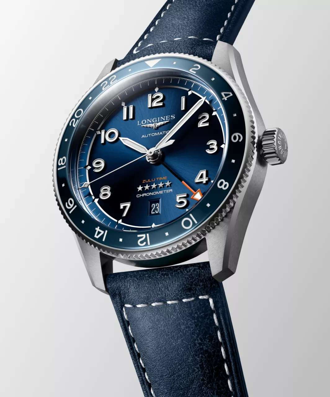 Longines Spirit Zulu Time L3.812.4.93.2 detay görseli 3