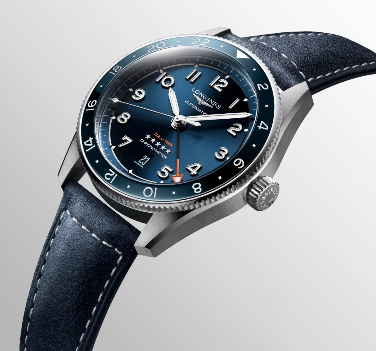 Longines Spirit Zulu Time L3.812.4.93.2 detay görseli 4