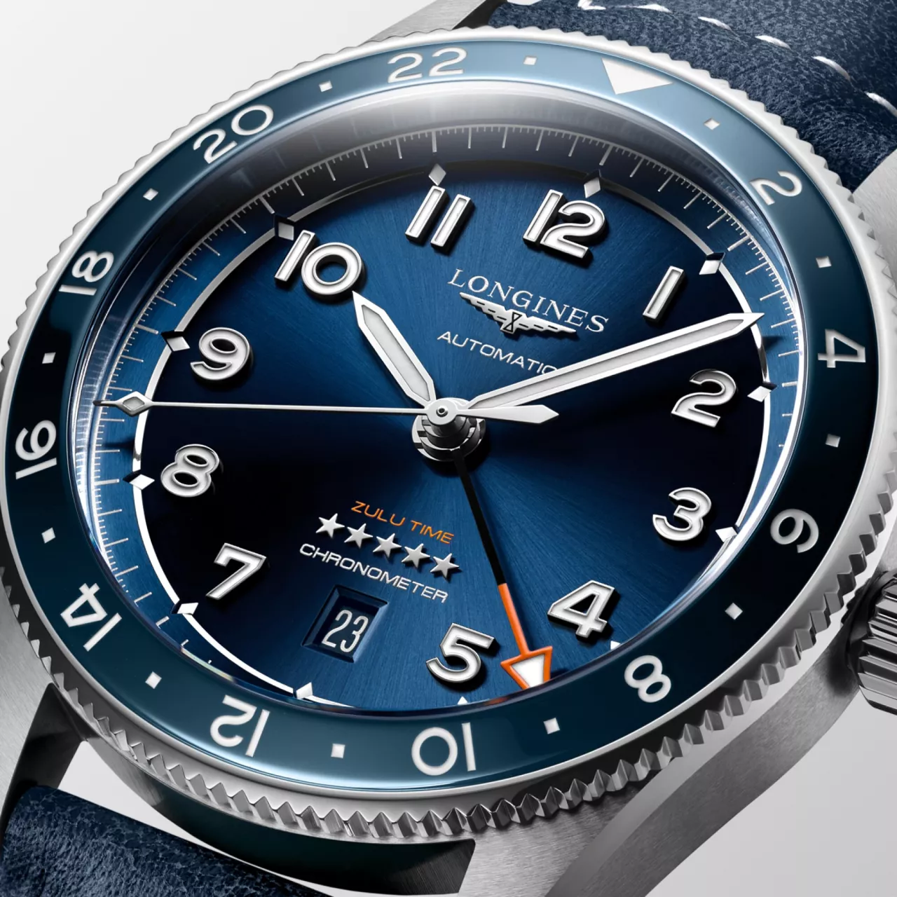 Longines Spirit Zulu Time L3.812.4.93.2 detay görseli 5