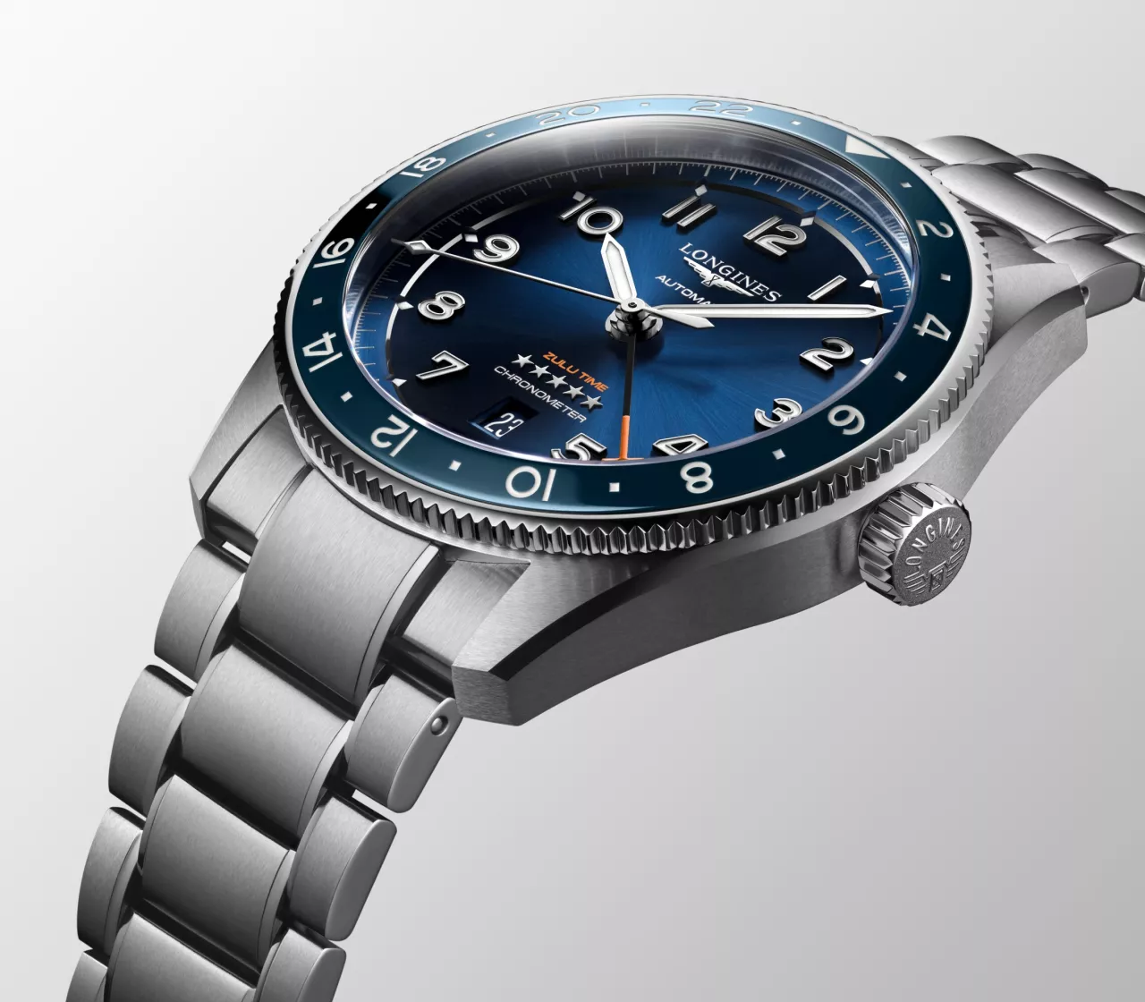Longines Spirit Zulu Time L3.812.4.93.6 detay görseli 5