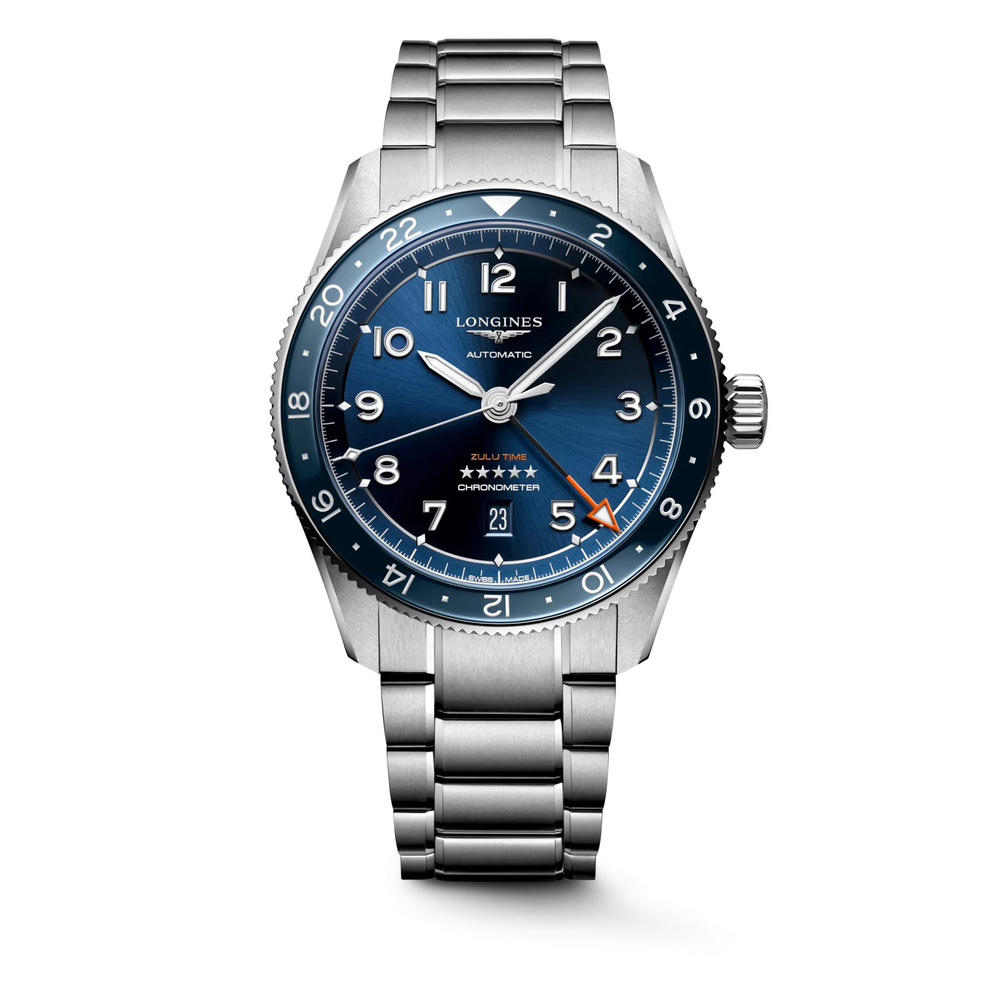Longines Spirit Zulu Time L3.812.4.93.6