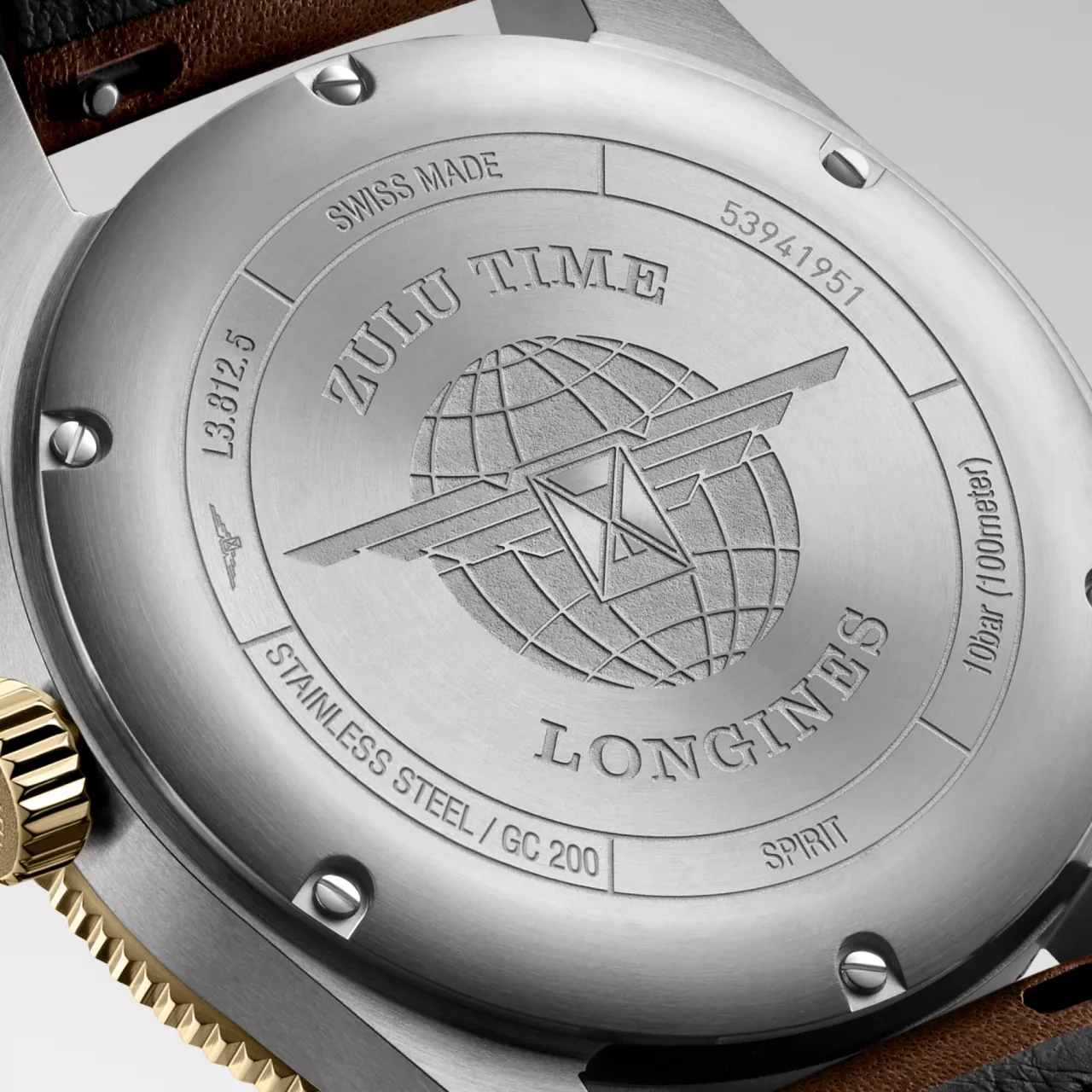Longines Spirit Zulu Time L3.812.5.53.2 detay görseli 2