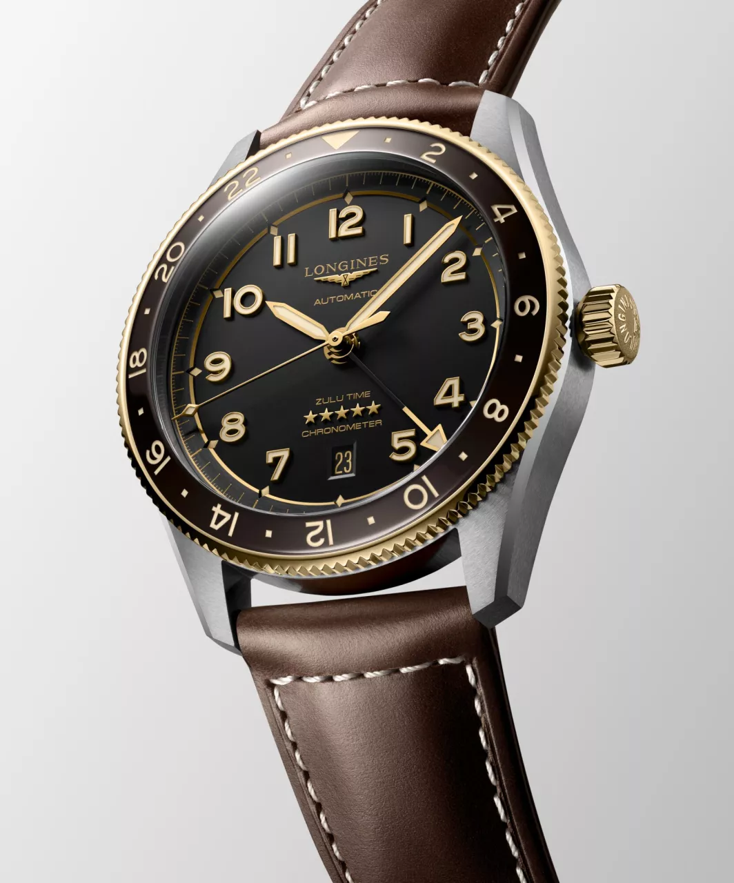 Longines Spirit Zulu Time L3.812.5.53.2 detay görseli 3