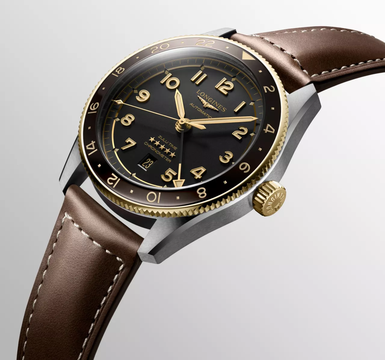 Longines Spirit Zulu Time L3.812.5.53.2 detay görseli 4