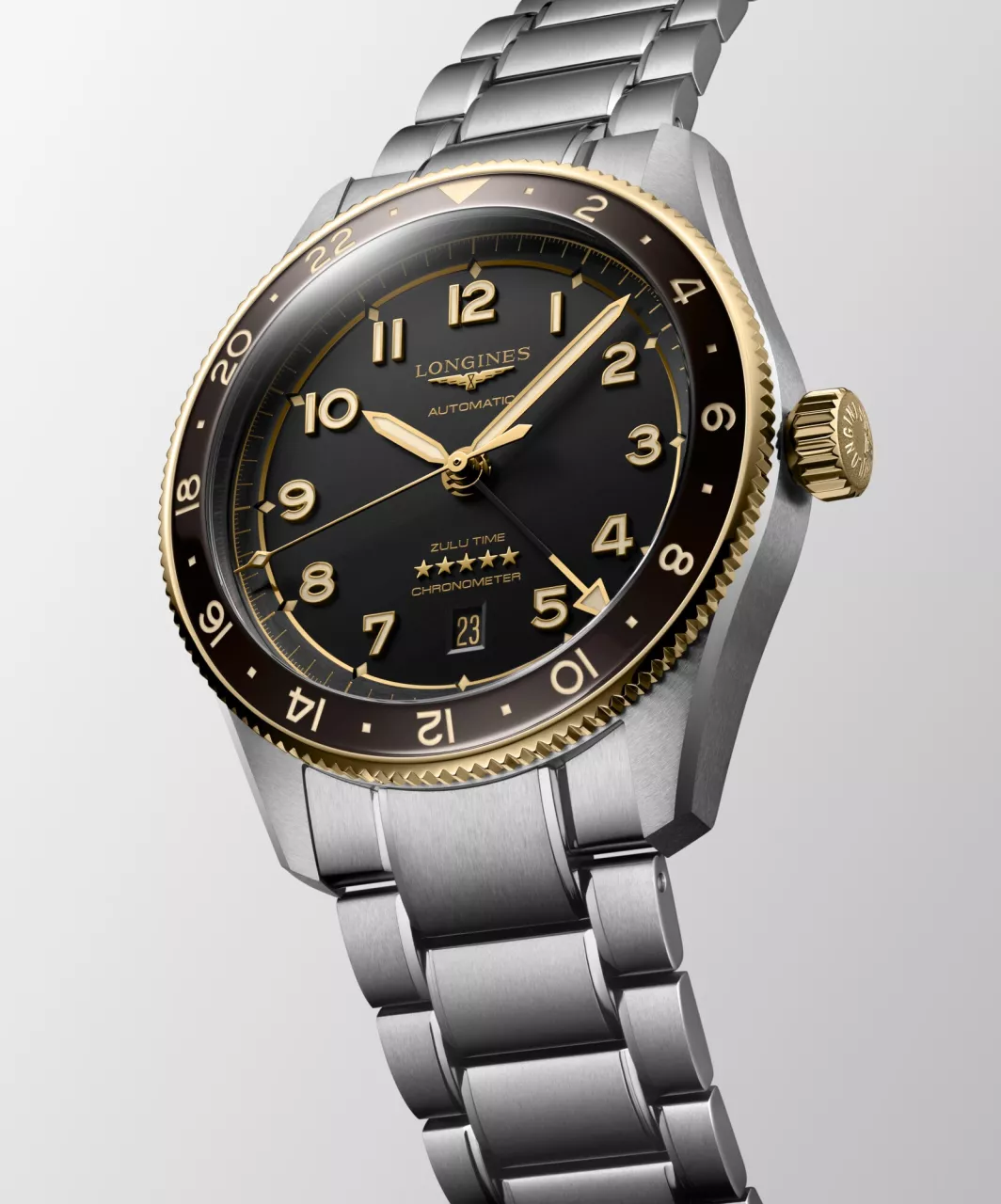 Longines Spirit Zulu Time L3.812.5.53.6 detay görseli 4