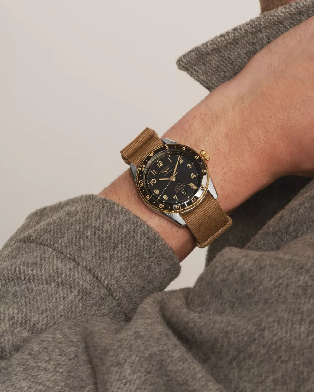 Longines Spirit Zulu Time L3.812.5.53.9 detay görseli 3