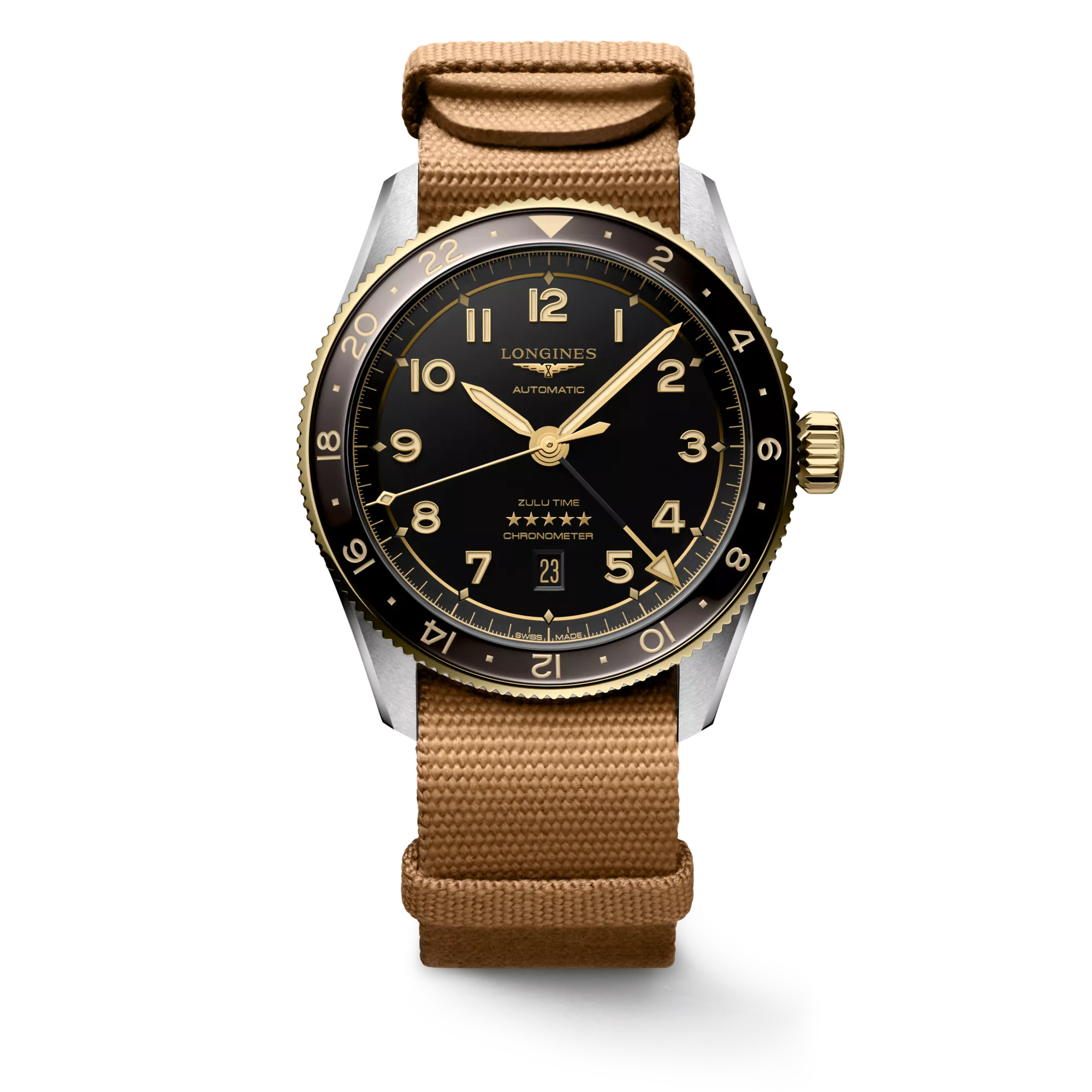 Longines Spirit Zulu Time L3.812.5.53.9
