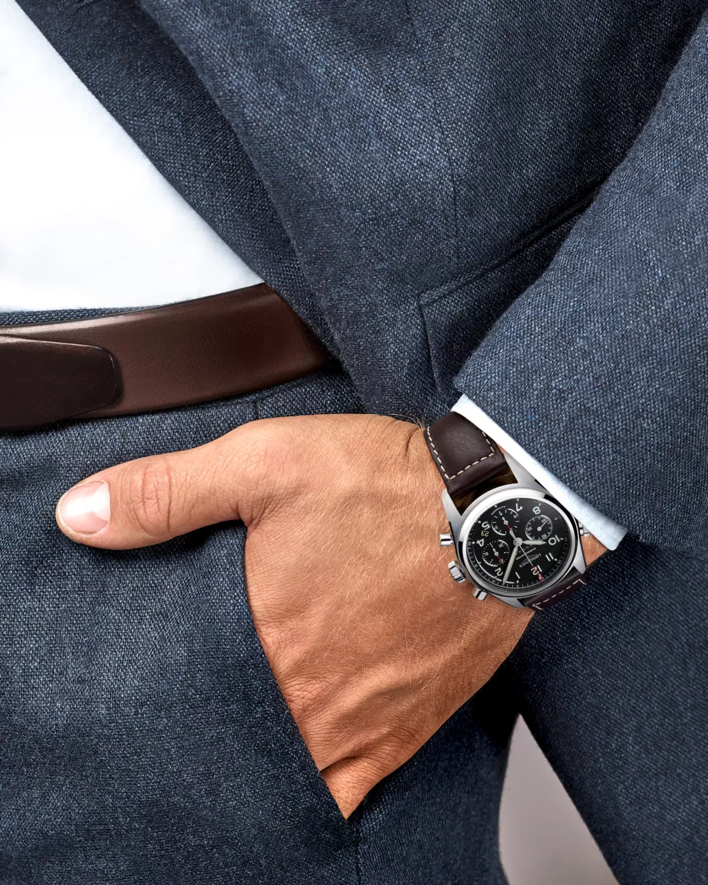 Longines Spirit Chronograph L38204530 detay görseli 2