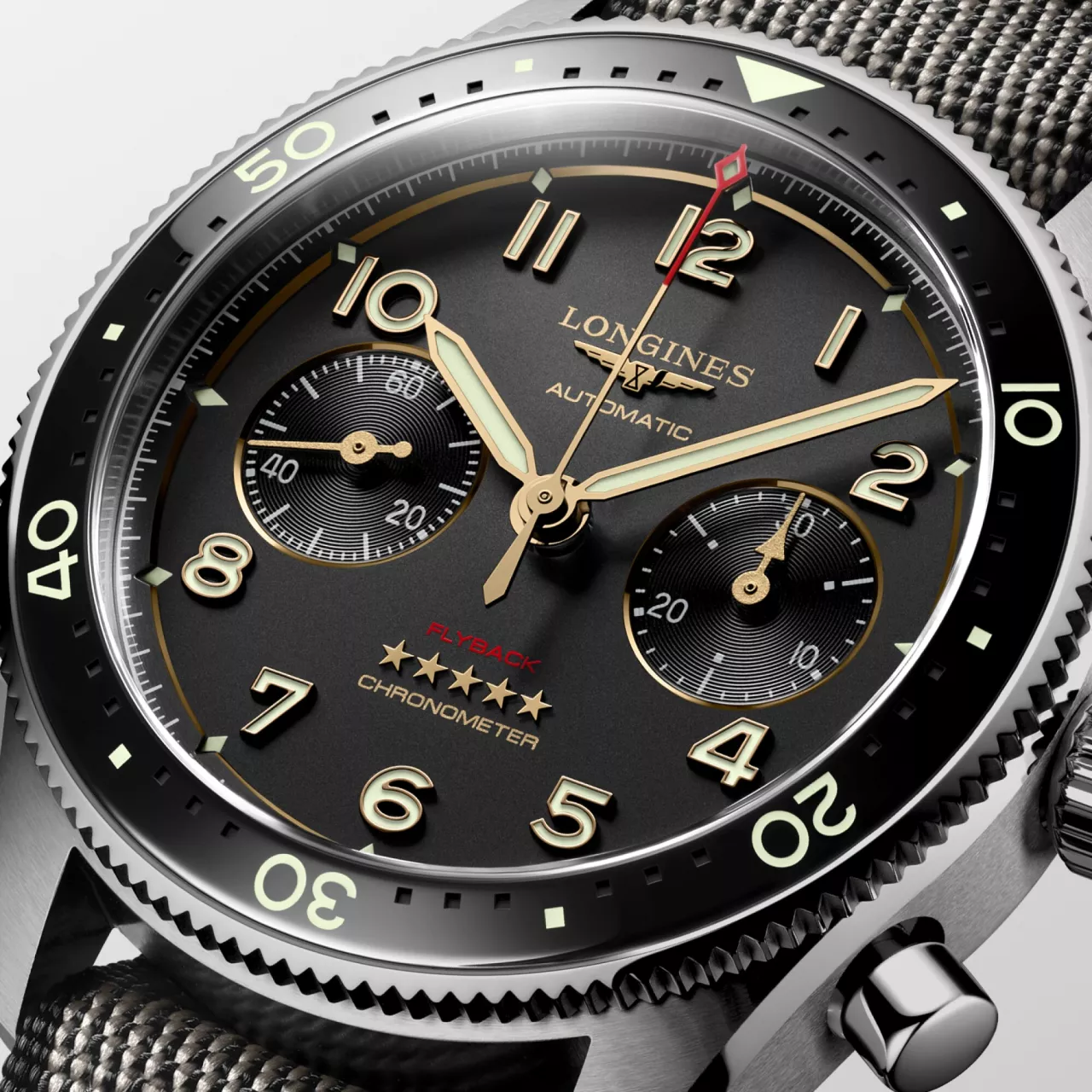Longines Spirit Flyback Titanium L3.821.1.53.2 detay görseli 1