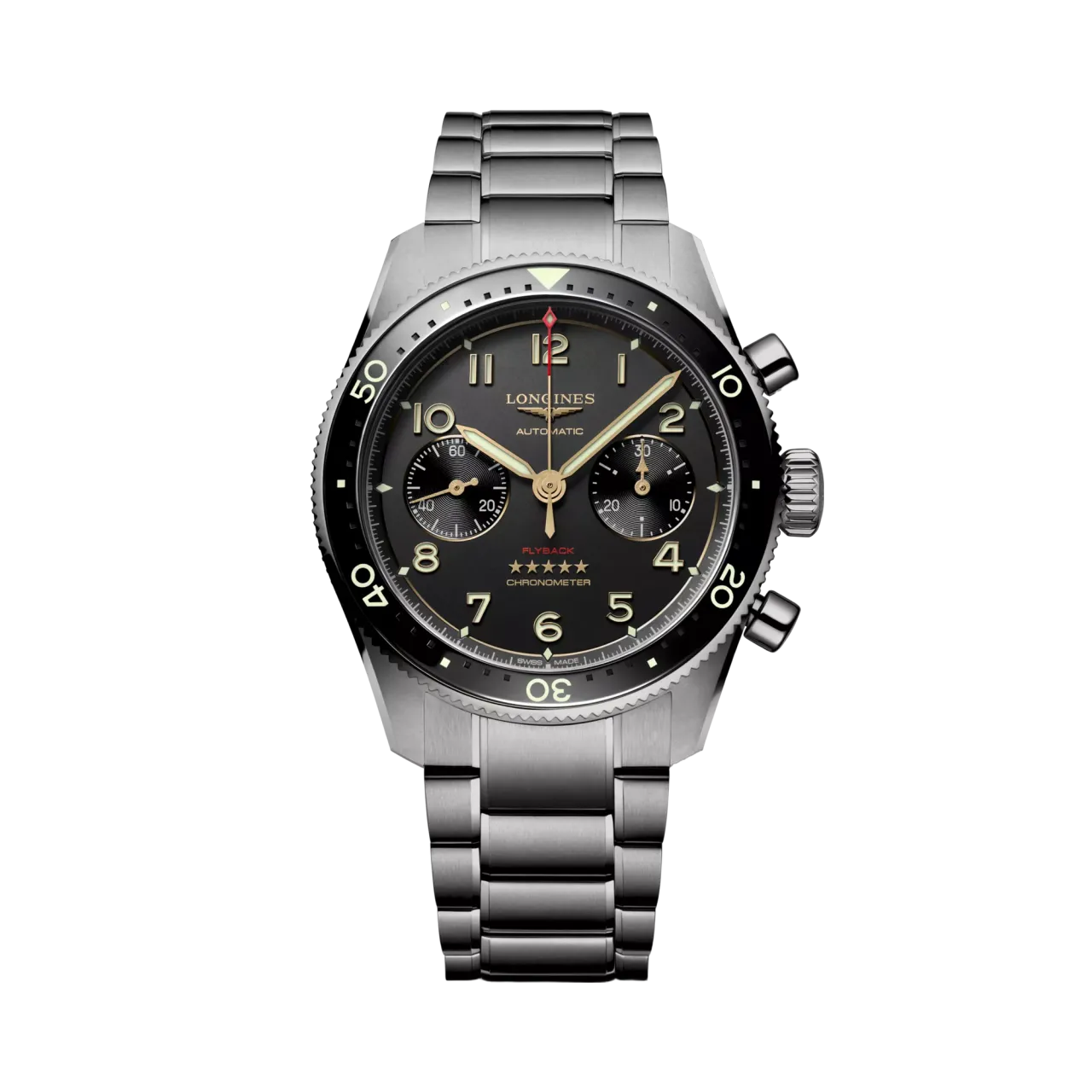 Longines Spirit Flyback Titanium L3.821.1.53.6