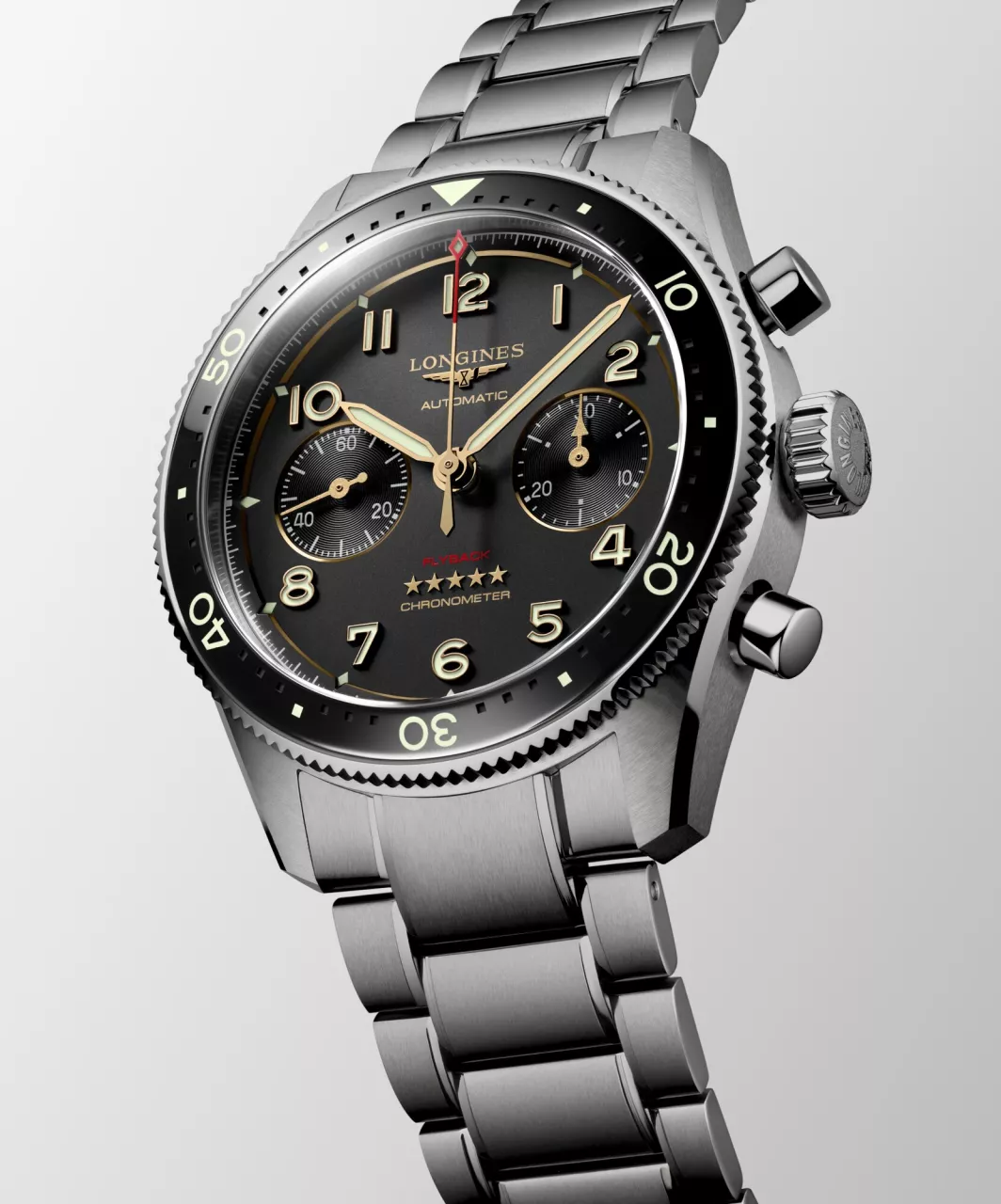 Longines Spirit Flyback Titanium L3.821.1.53.6 detay görseli 2