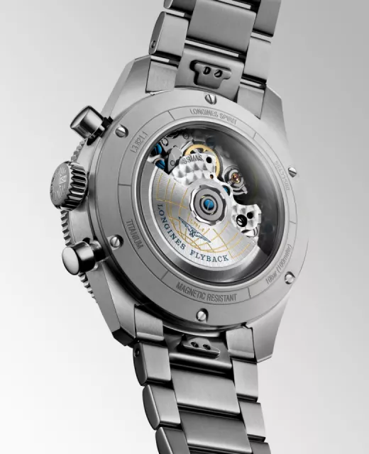 Longines Spirit Flyback Titanium L3.821.1.53.6 Görsel 5