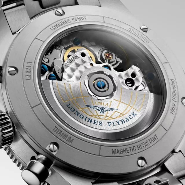 Longines Spirit Flyback Titanium L3.821.1.53.6 Görsel 6