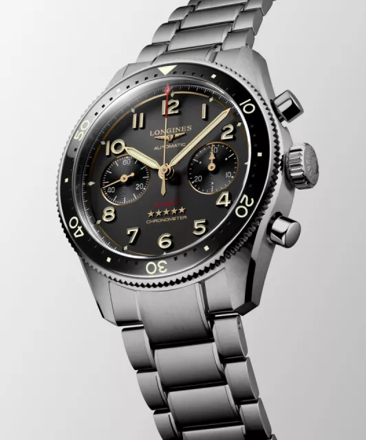 Longines Spirit Flyback Titanium L3.821.1.53.6 Görsel 3