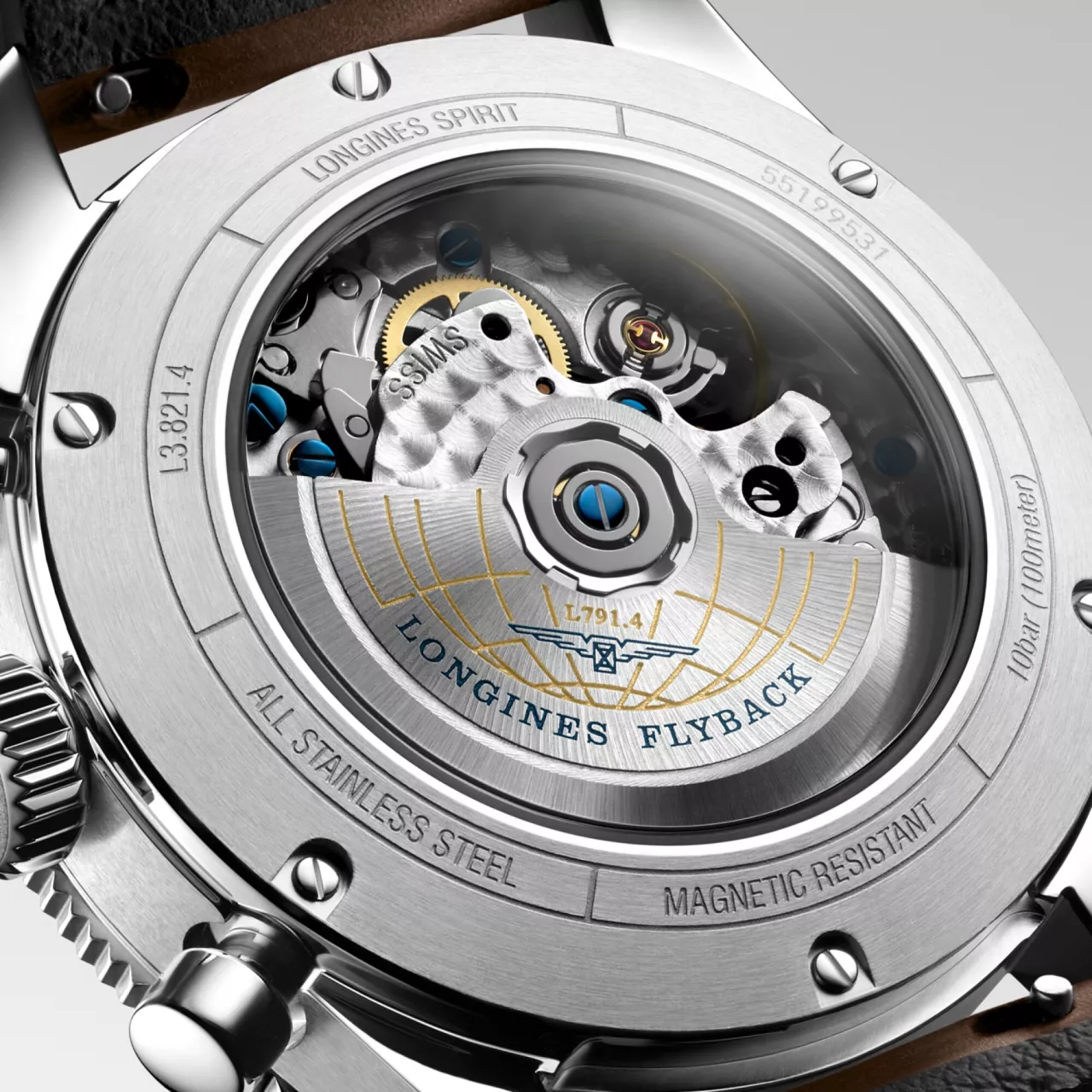 Longines Spirit Flyback L3.821.4.53.2 detay görseli 4