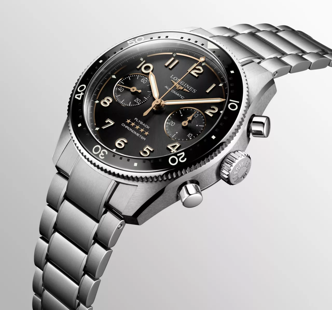 Longines Spirit Flyback L3.821.4.53.6 detay görseli 3
