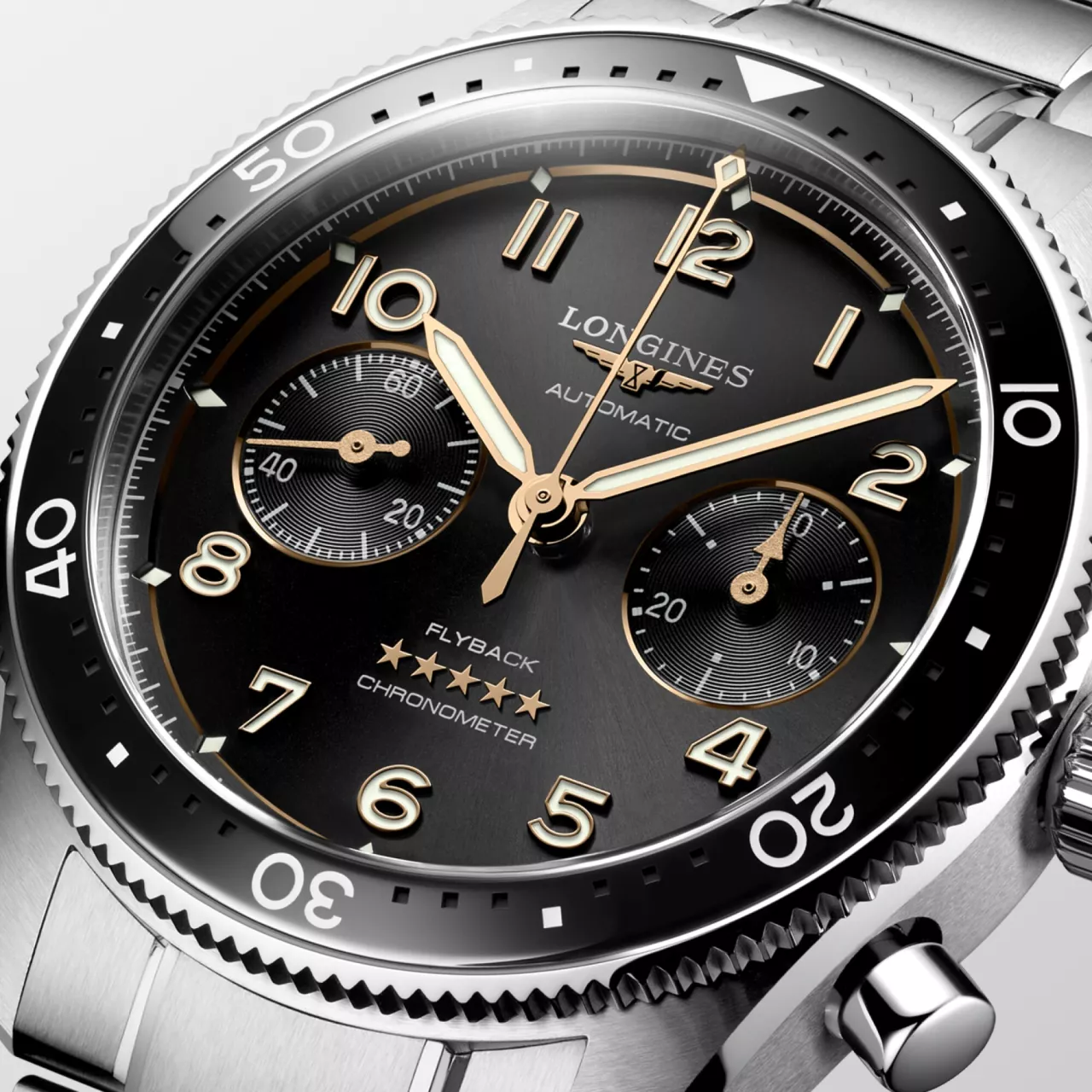 Longines Spirit Flyback L3.821.4.53.6 detay görseli 1