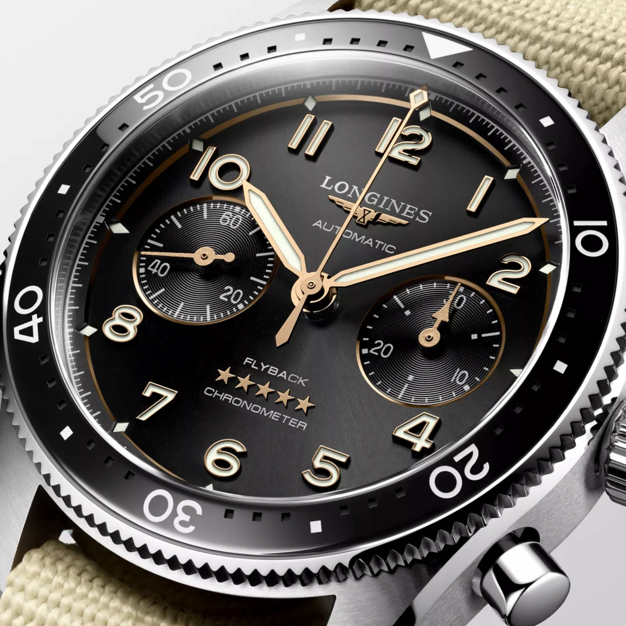 Longines Spirit Flyback L3.821.4.53.9 detay görseli 1