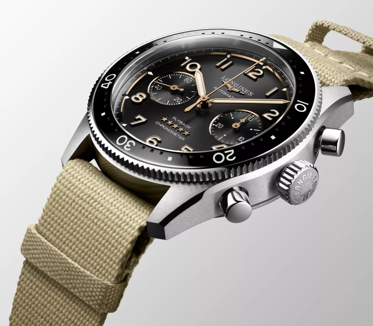 Longines Spirit Flyback L3.821.4.53.9 detay görseli 3
