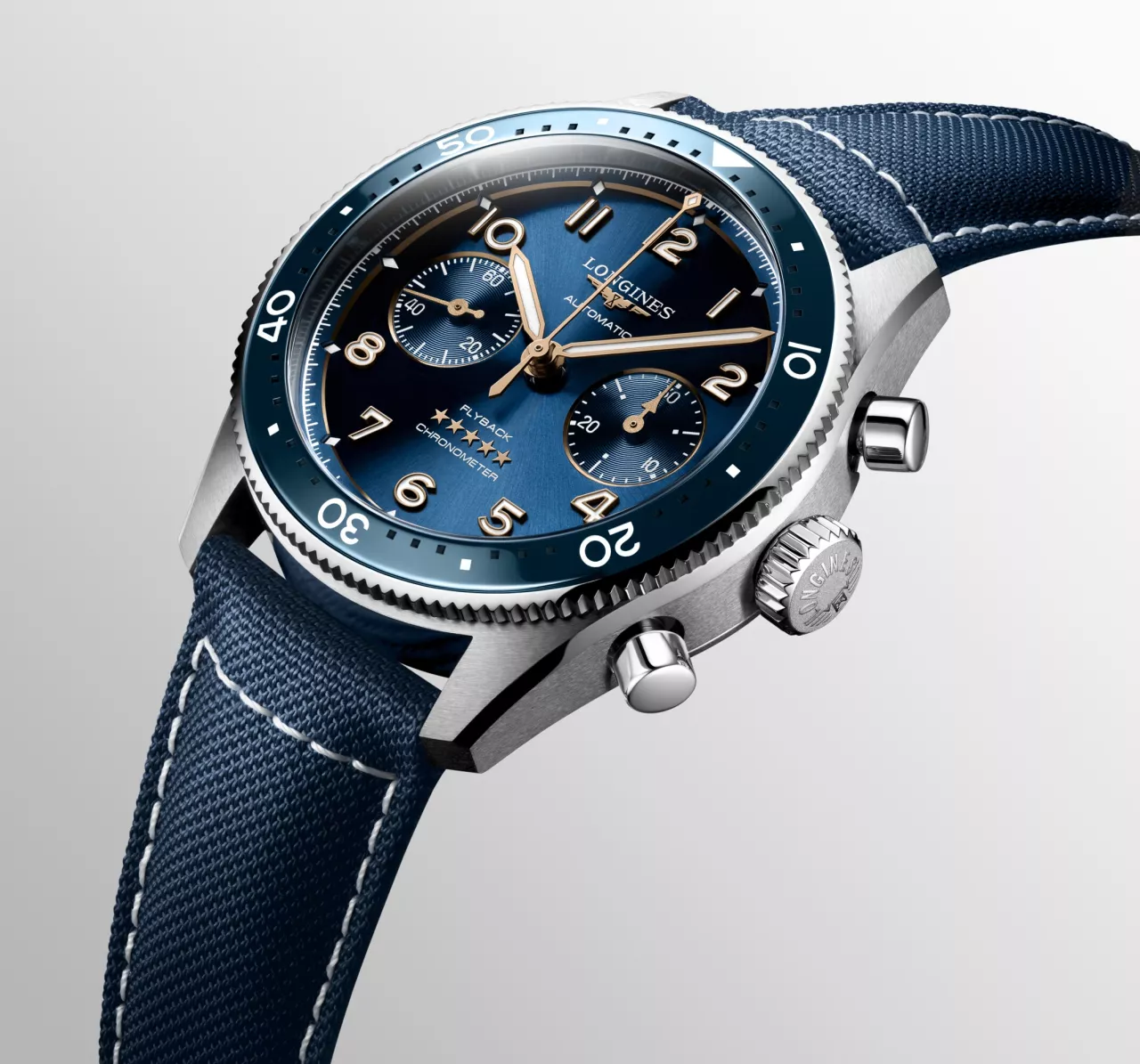 Longines Spirit Flyback L3.821.4.93.2 detay görseli 3