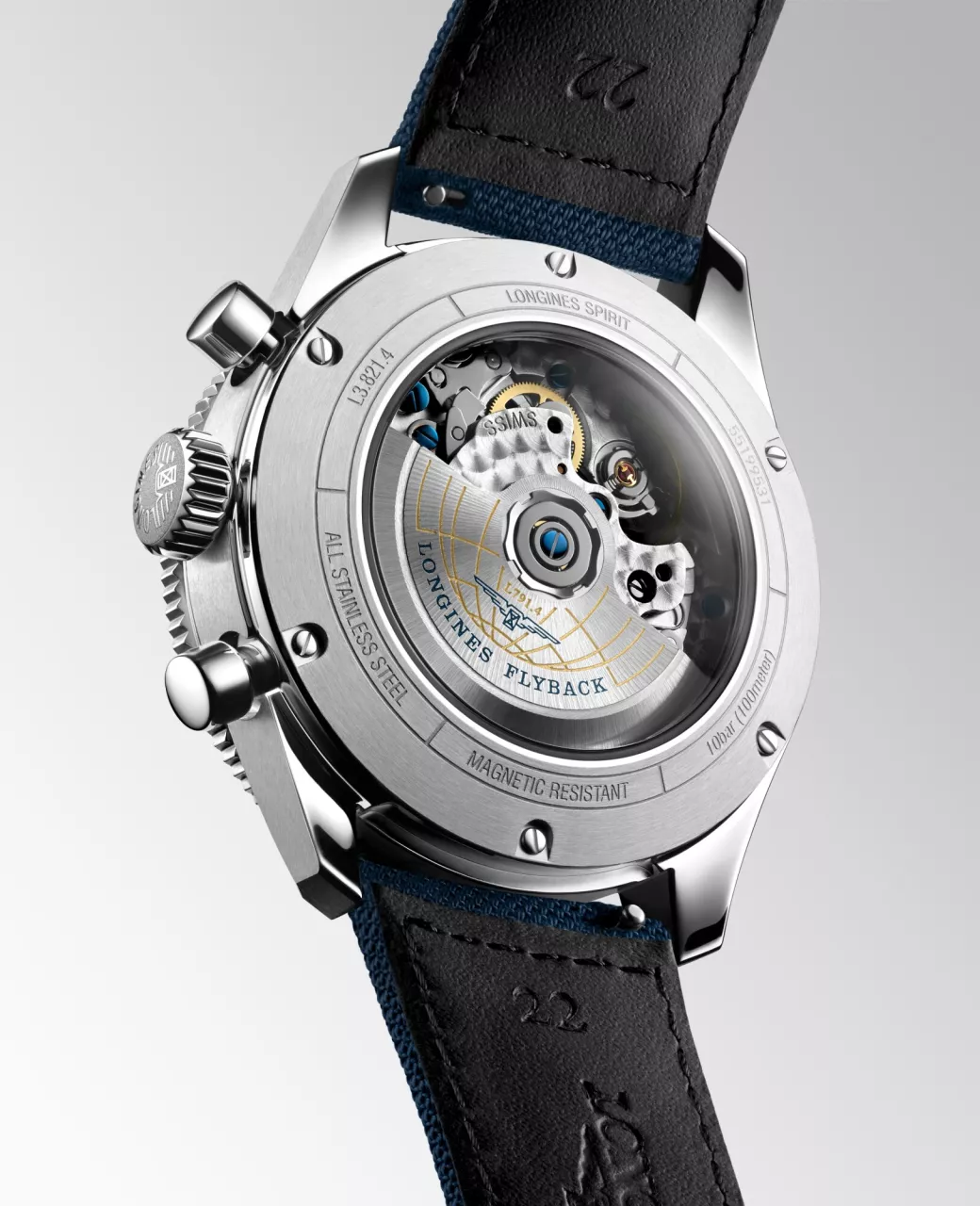 Longines Spirit Flyback L3.821.4.93.2 detay görseli 4