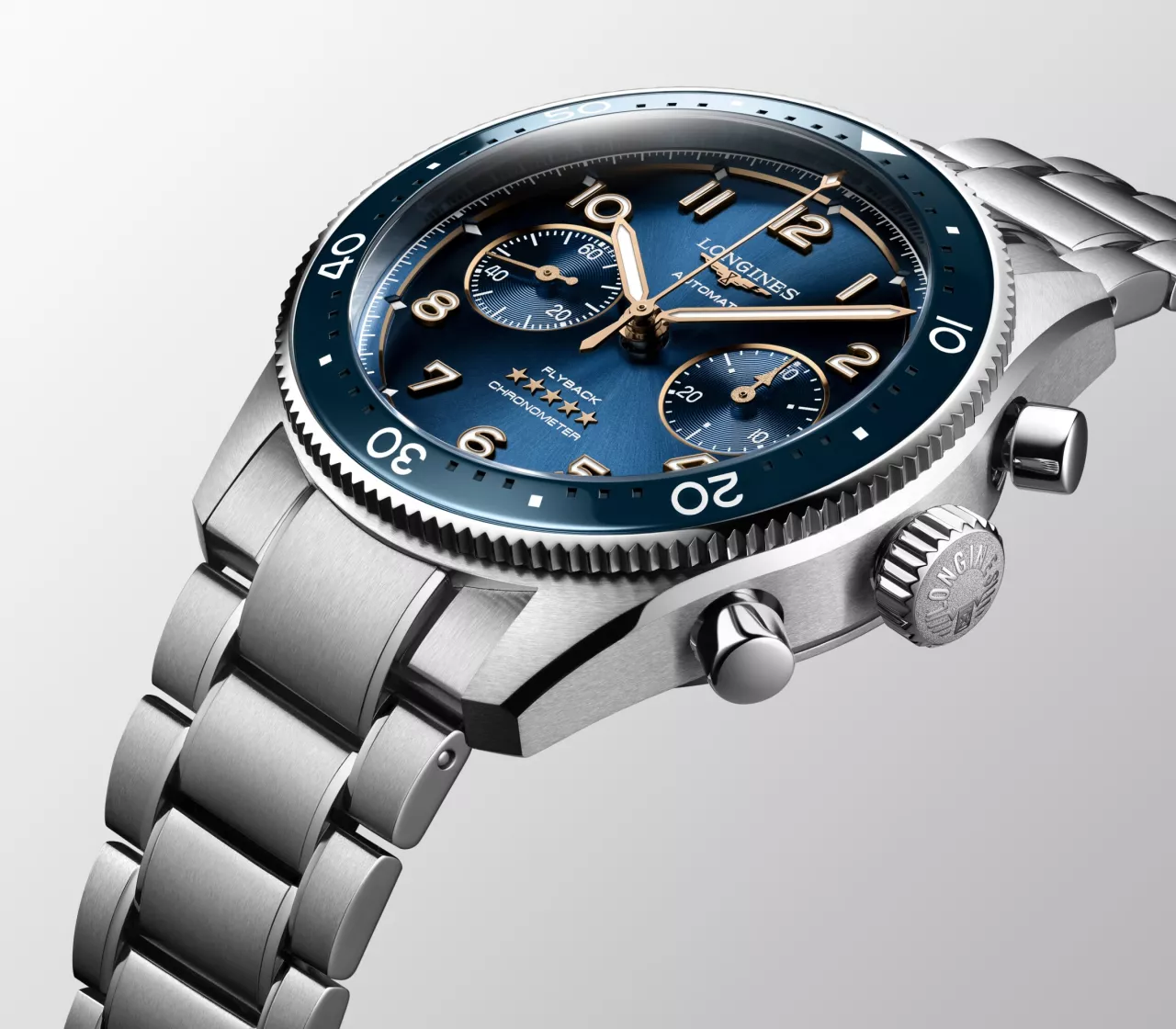 Longines Spirit Flyback L3.821.4.93.6 detay görseli 3