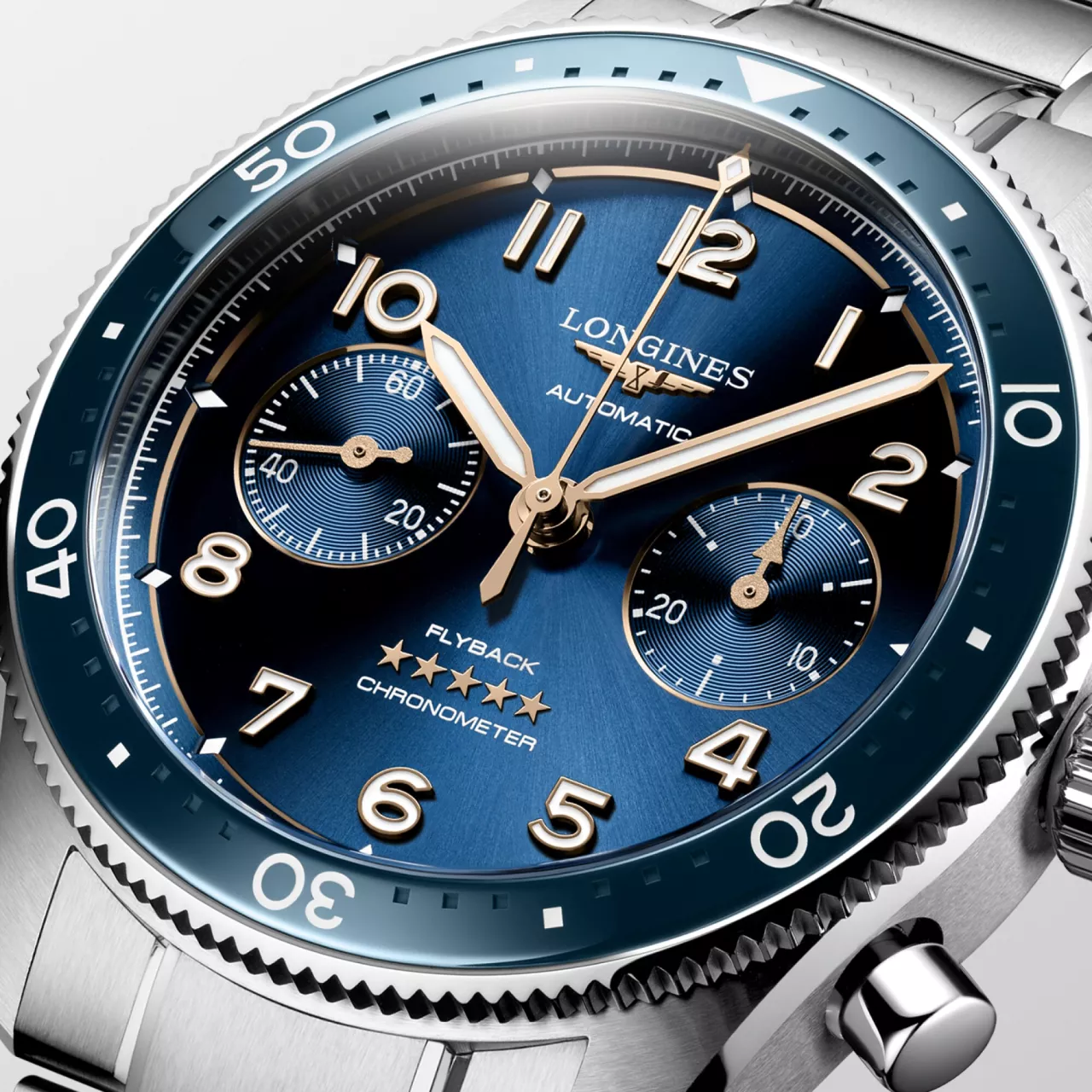 Longines Spirit Flyback L3.821.4.93.6 detay görseli 1