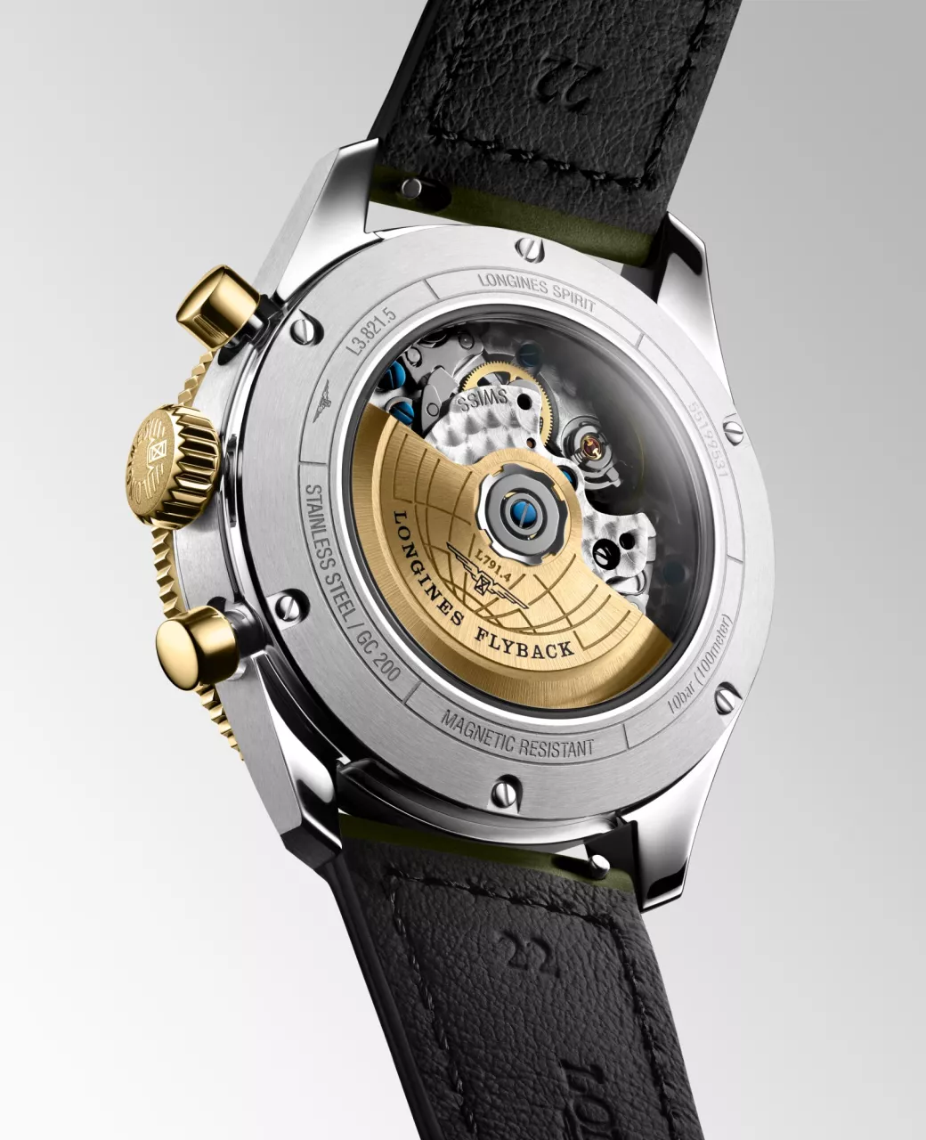 Longines Spirit Flyback L3.821.5.53.2 detay görseli 5