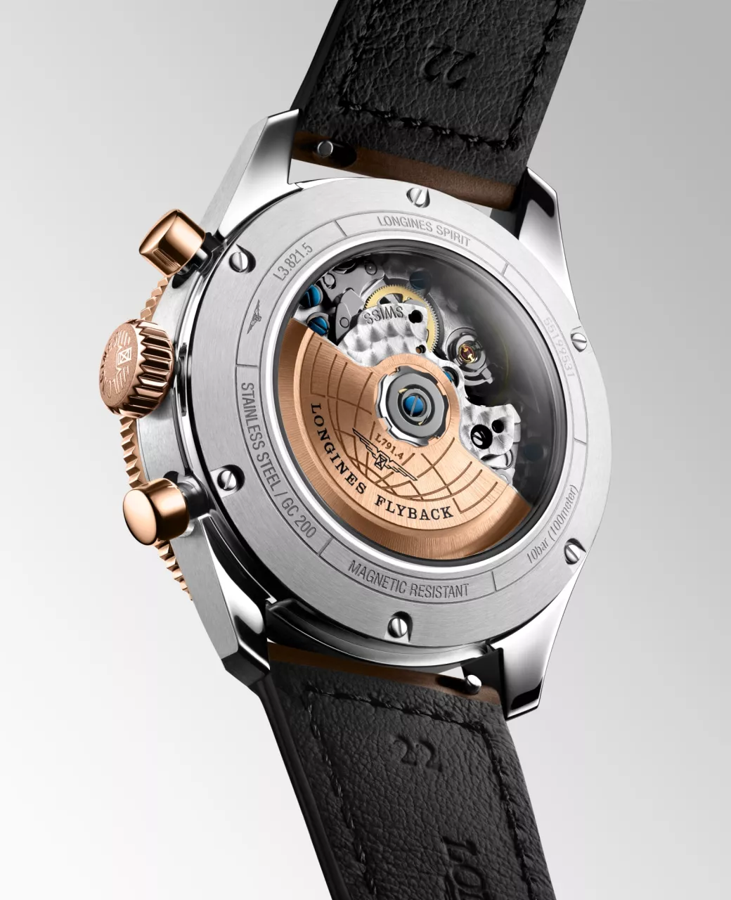 Longines Spirit Flyback L3.821.5.59.2 detay görseli 1