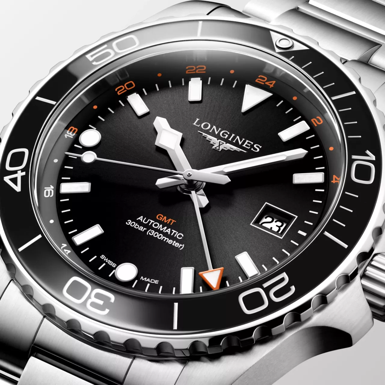 Longines HydroConquest GMT L38904566 detay görseli 1