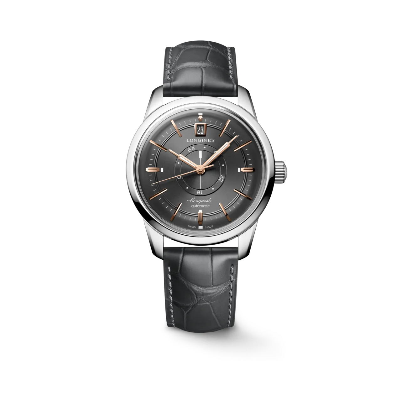 Longines Conquest Heritage Central Power Reserve Antrasit L16484622