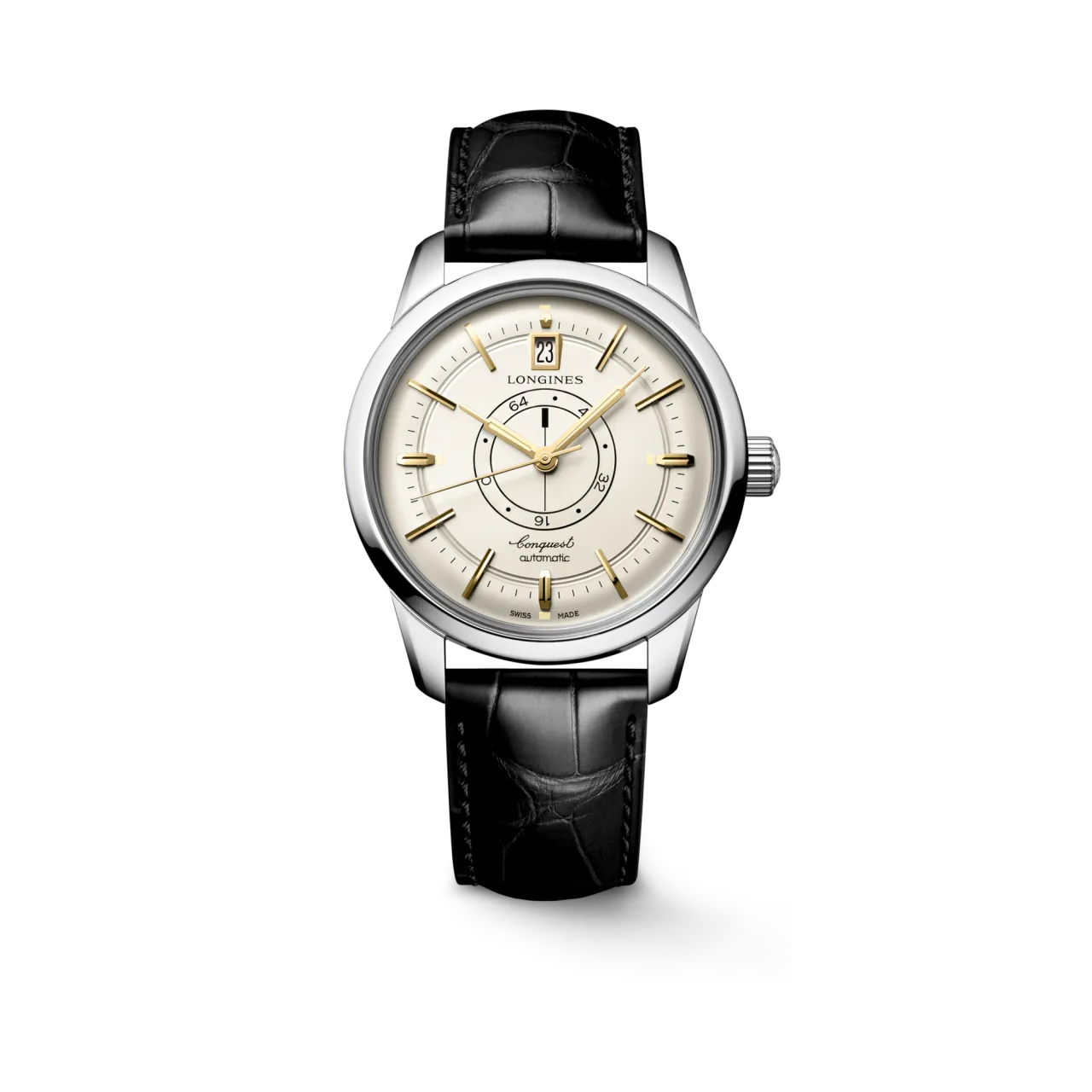Longines Conquest Heritage Central Power Reserve Otomatik Fildişi L16484782