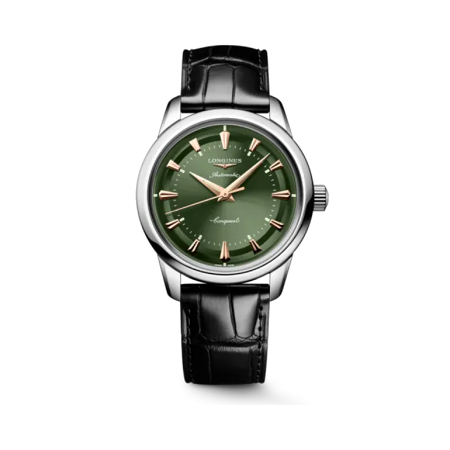 Beğenmek için çift tıkla Longines Conquest Heritage Yeşil L16494022 Görsel 1