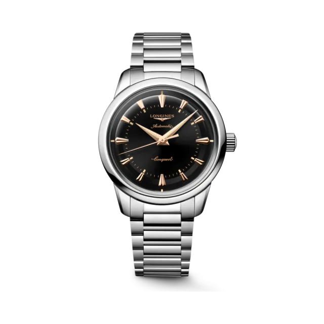 Beğenmek için çift tıkla Longines Conquest Heritage Siyah L16494526 Görsel 1