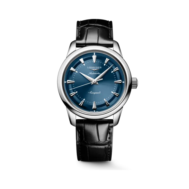 Beğenmek için çift tıkla Longines Conquest Heritage Otomatik Mavi L16494922 Görsel 1