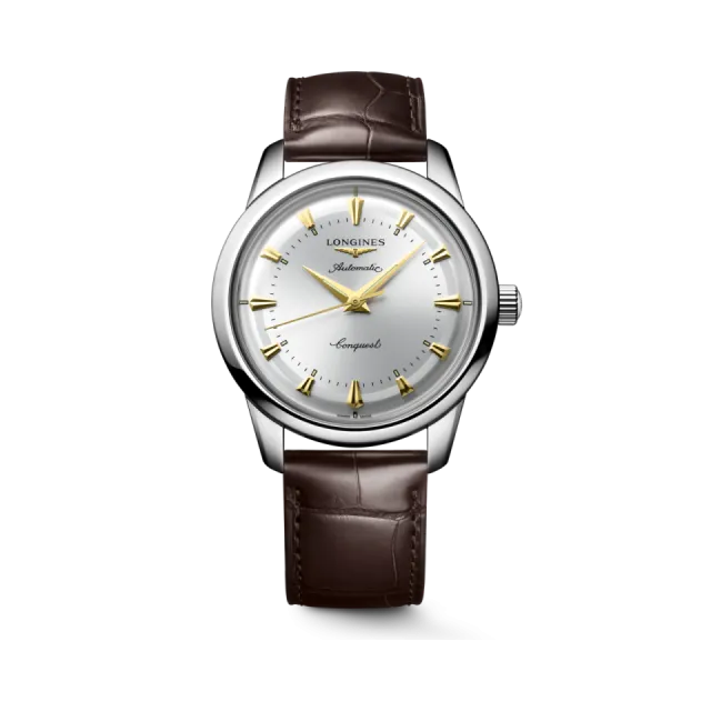 Beğenmek için çift tıkla Longines Conquest Heritage Otomatik Gümüş L16504720 Görsel 1