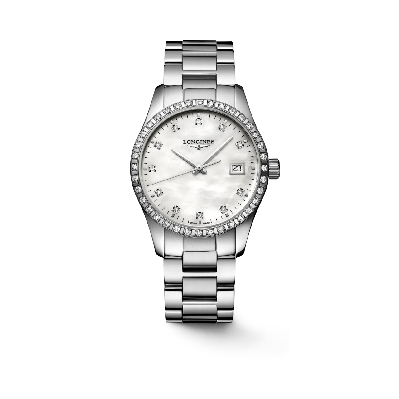 Longines Conquest Classic Beyaz Sedef L23860876