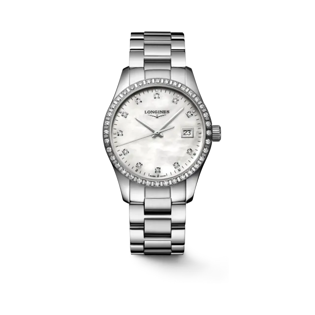 Beğenmek için çift tıkla Longines Conquest Classic Beyaz Sedef L23860876 Görsel 1