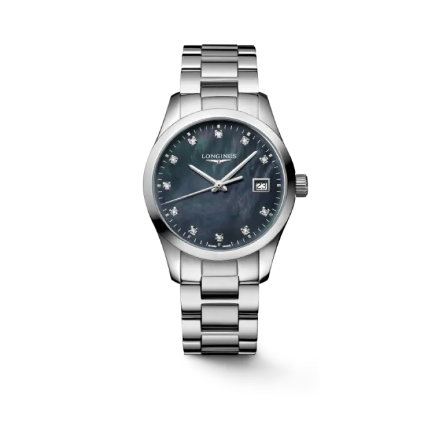 Beğenmek için çift tıkla Longines Conquest Classic Siyah Sedef L23864886 Görsel 1