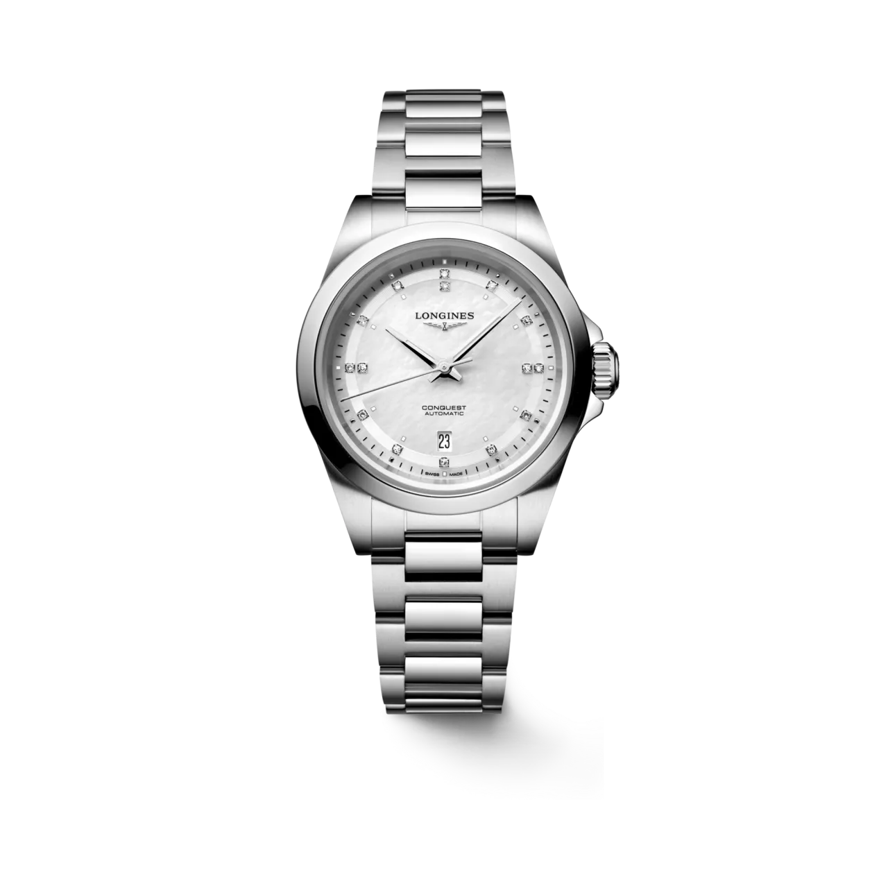 Longines Conquest Beyaz Sedef L33204876