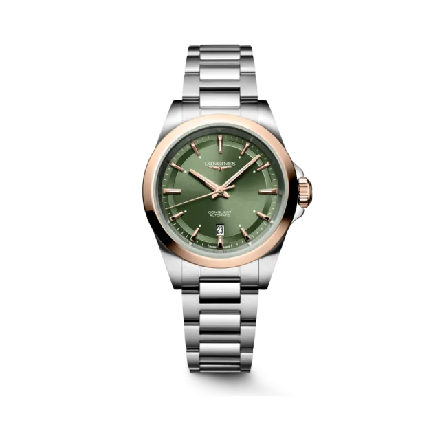 Beğenmek için çift tıkla Longines Conquest Pastel Yeşili Otomatik L33205026 Görsel 1