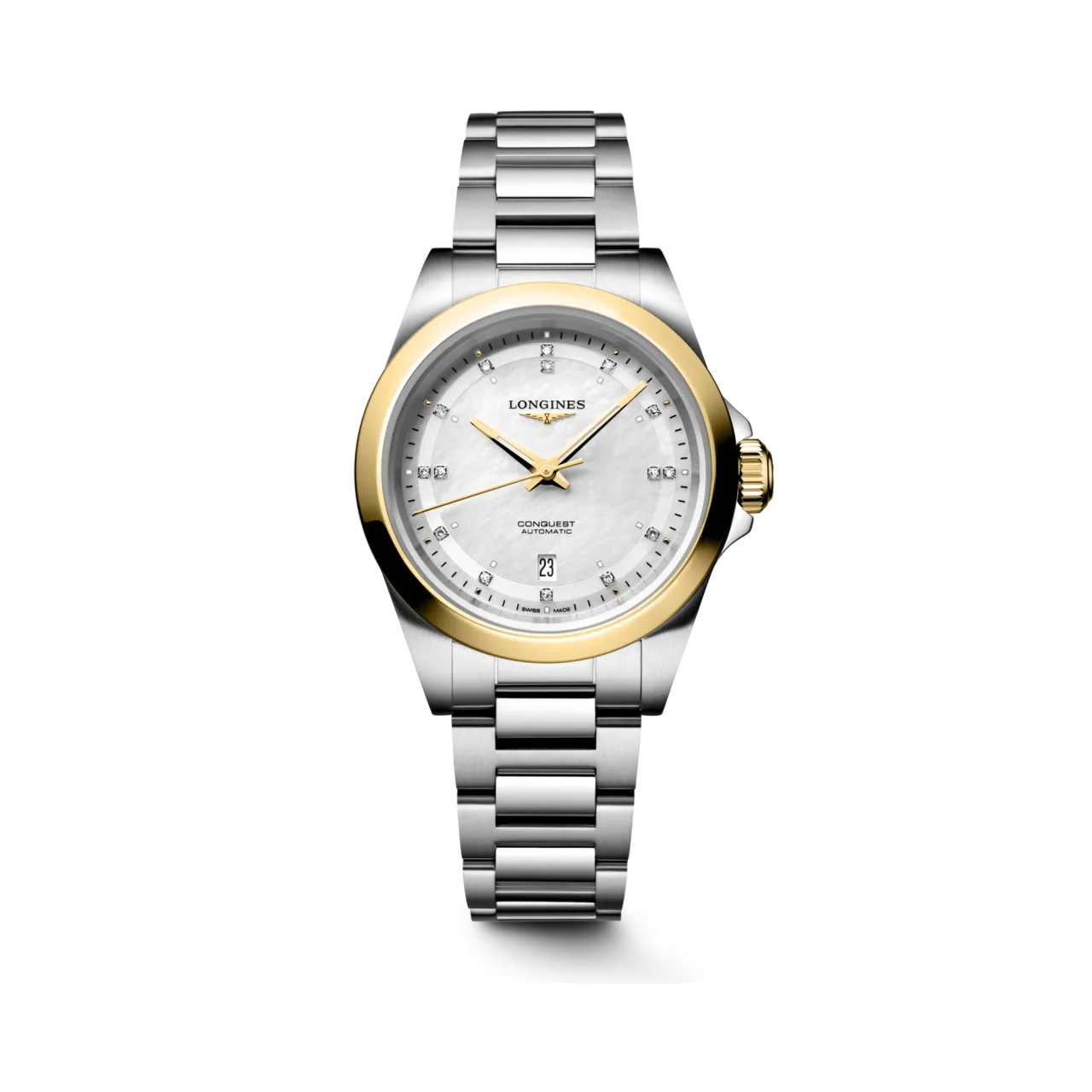Longines Conquest Otomatik Beyaz Sedef L33205806