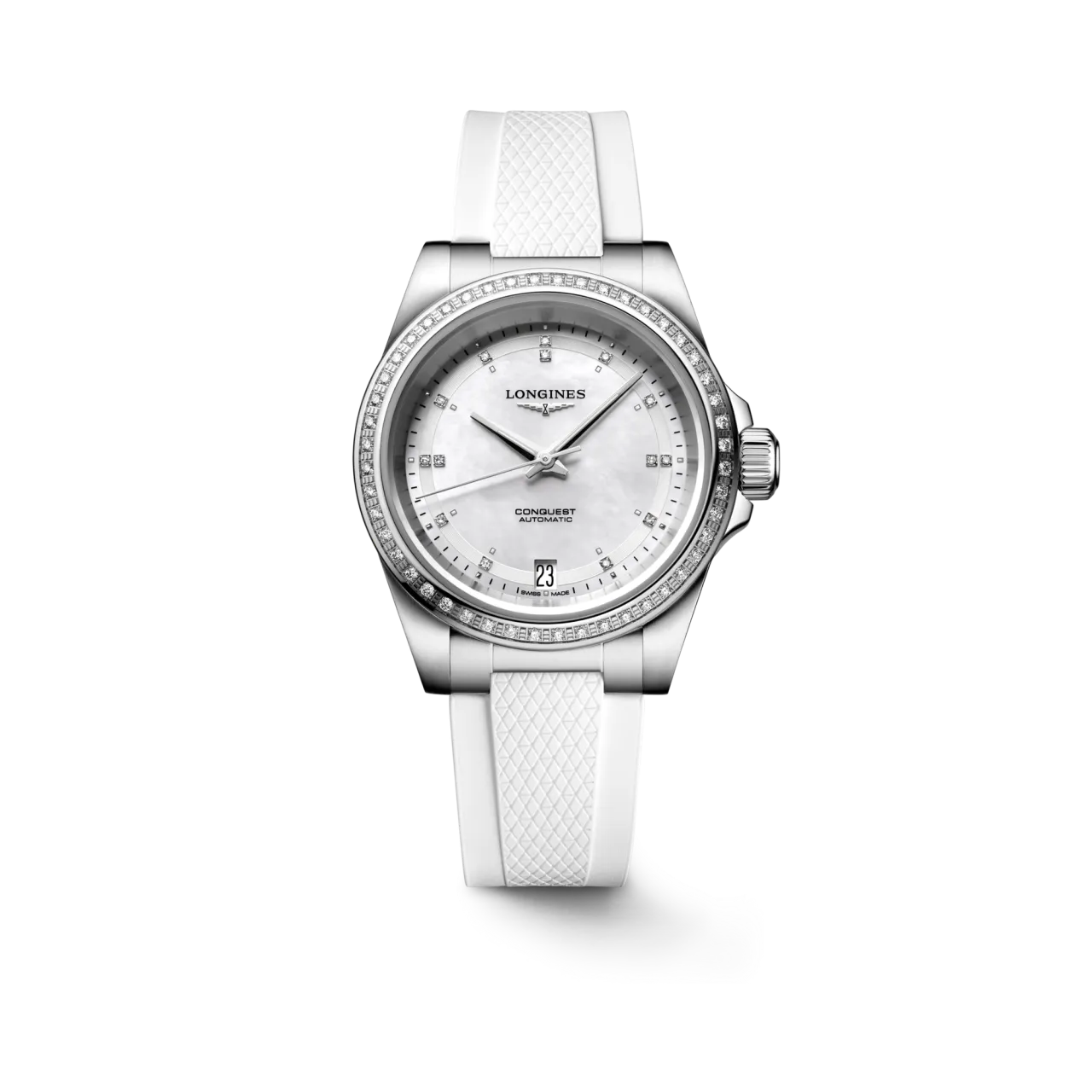 Longines Conquest Otomatik Beyaz Sedef L34300879