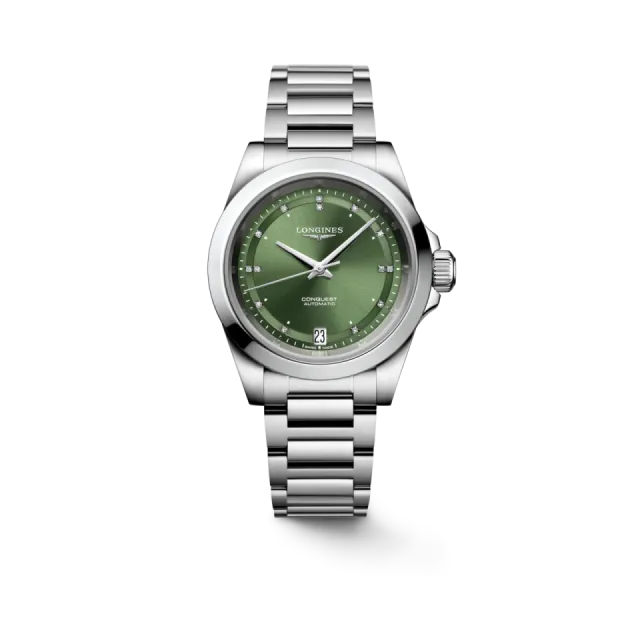 Beğenmek için çift tıkla Longines Conquest Otomatik Pastel Yeşili L34304076 Görsel 1