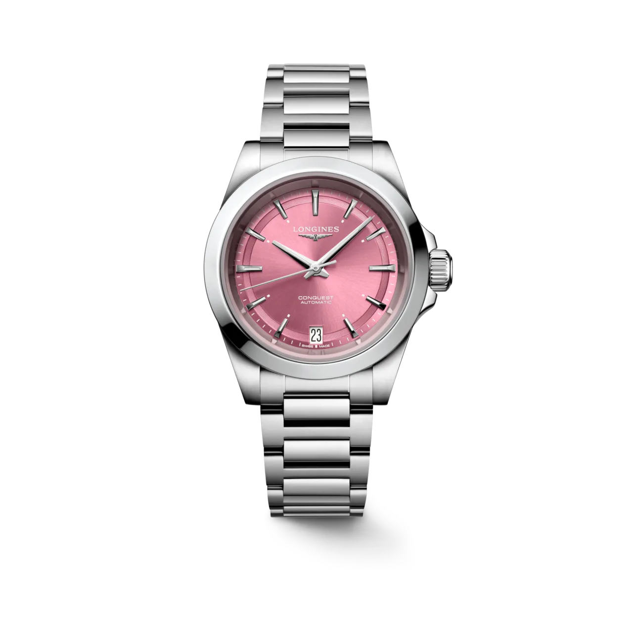 Longines Conquest Otomatik Pembe L34304996