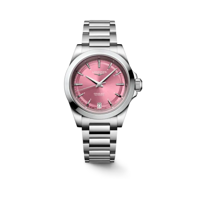Beğenmek için çift tıkla Longines Conquest Otomatik Pembe L34304996 Görsel 1