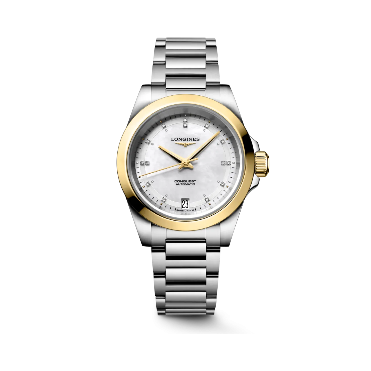 Longines Conquest Otomatik Beyaz Sedef L34305806